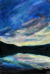attadale skies painting